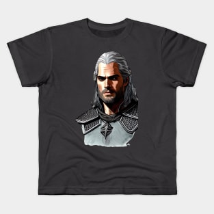 Geralt of Rivia Kids T-Shirt